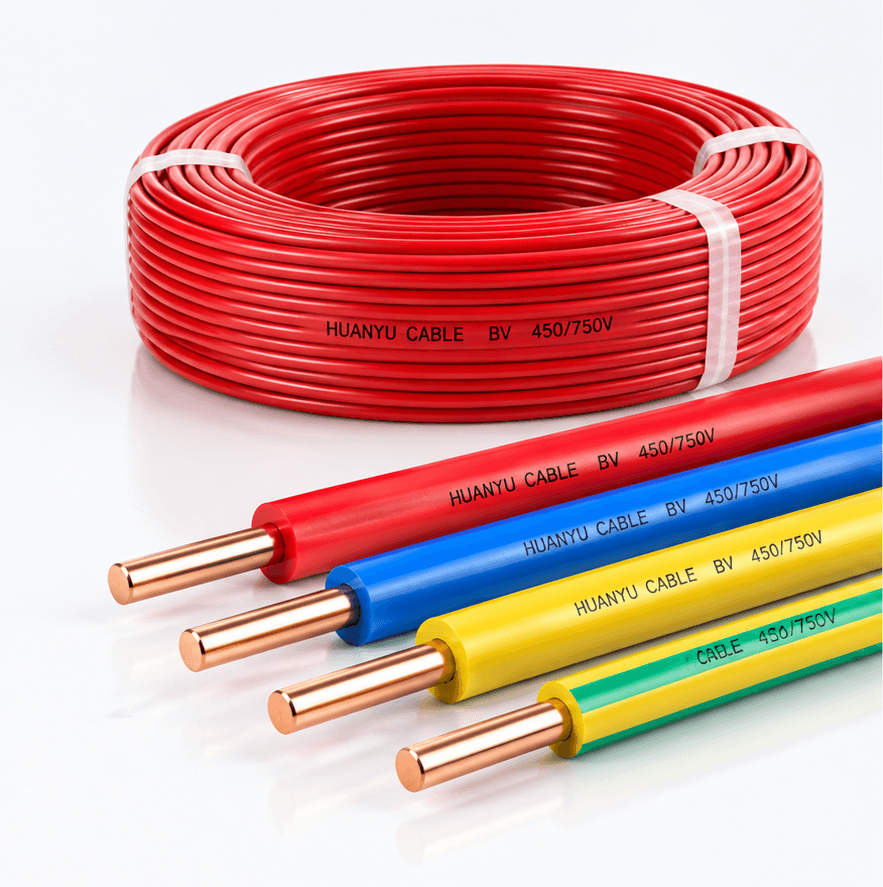 Huanyu BV rigid copper single-core PVC insulated building wire