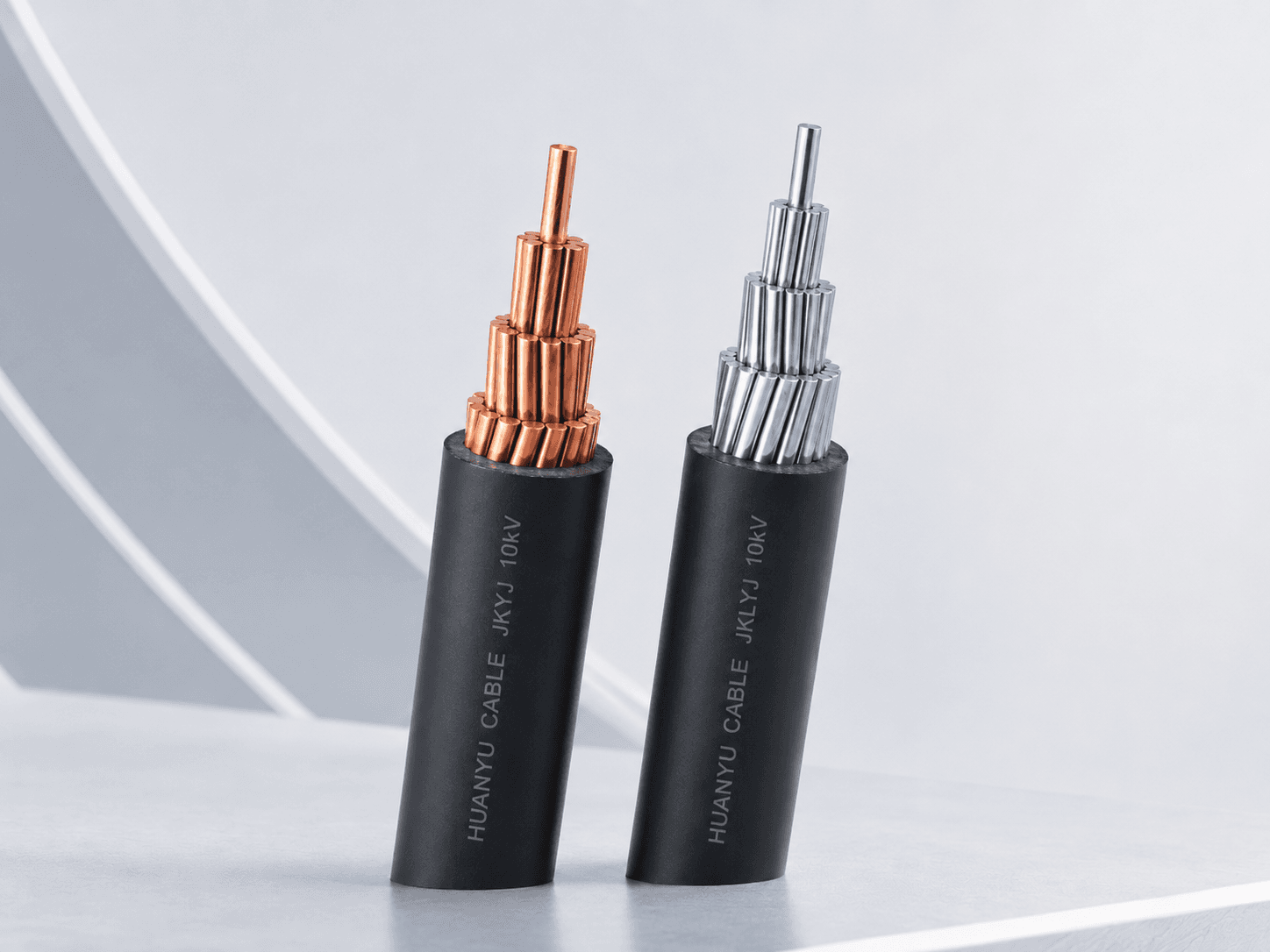JKYJ and JKLYJ overhead insulated cable comparison