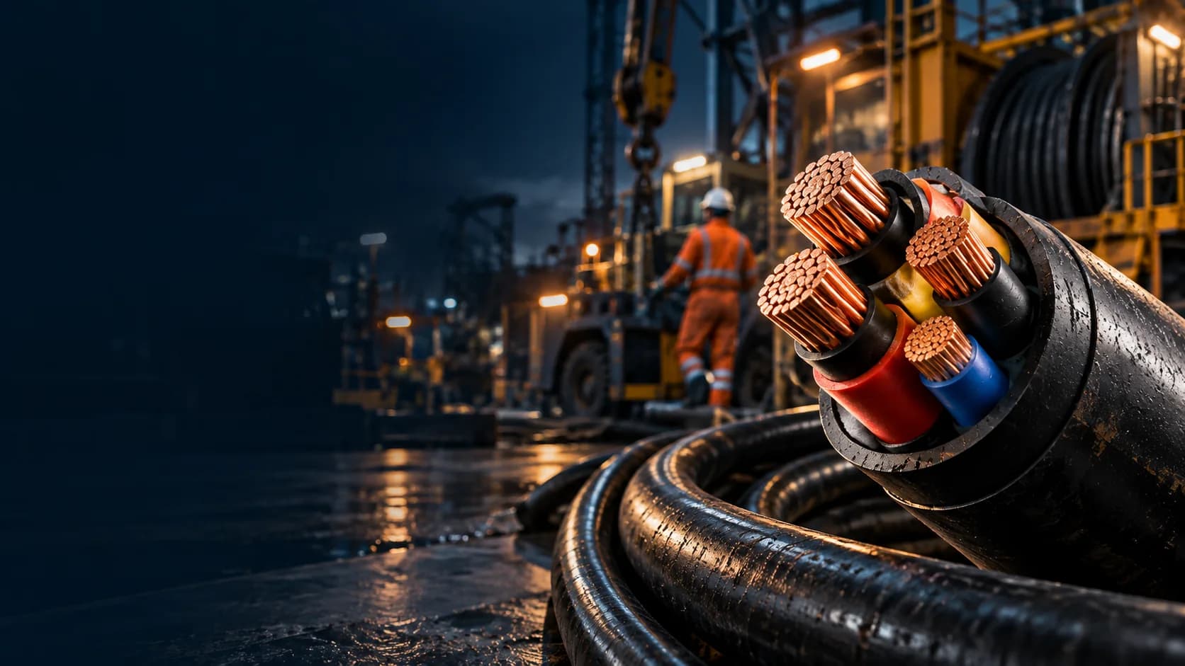 Flexible cable applications for portable and movable equipment