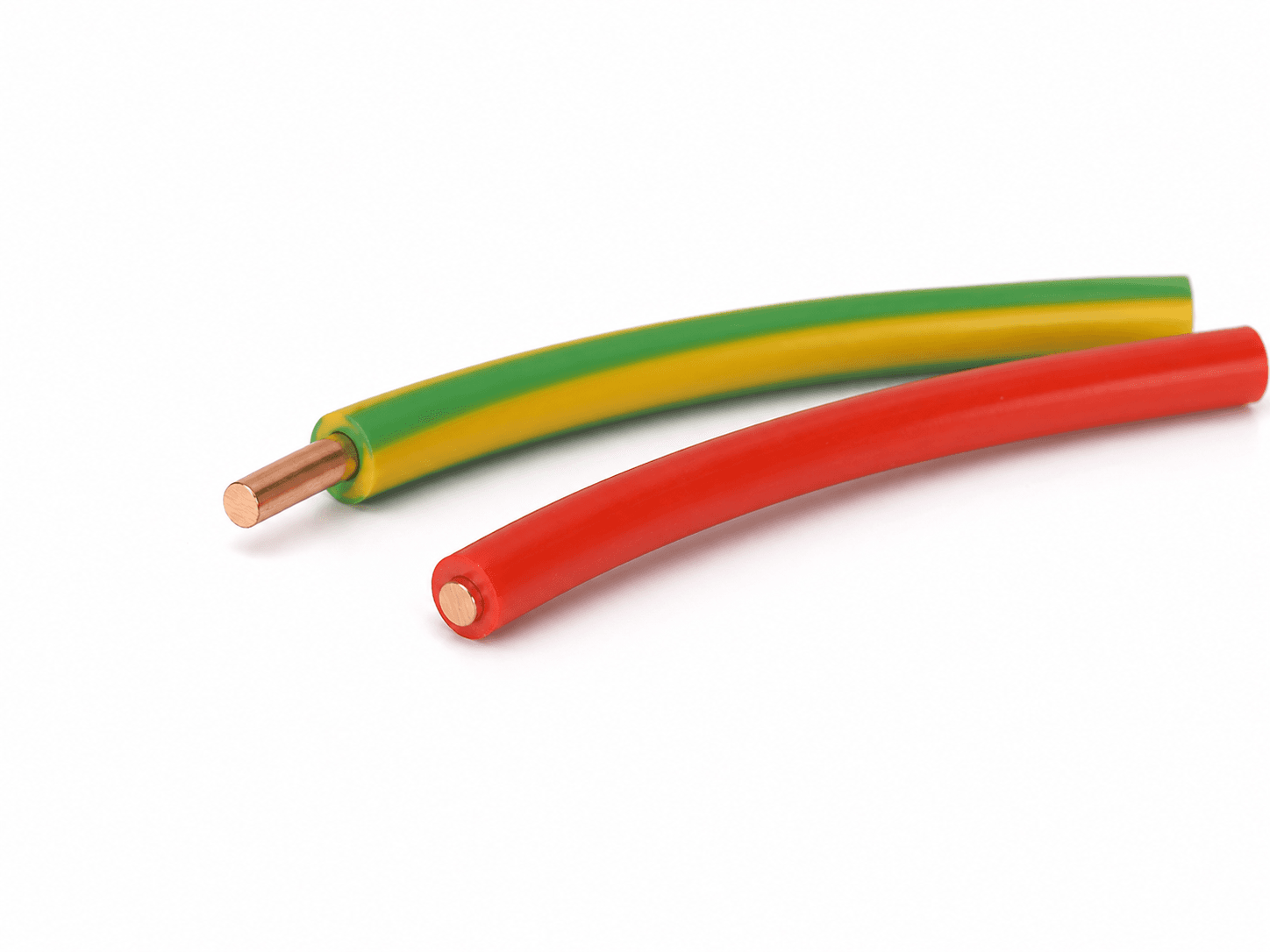 BV copper conductor PVC insulated wire with solid copper conductor