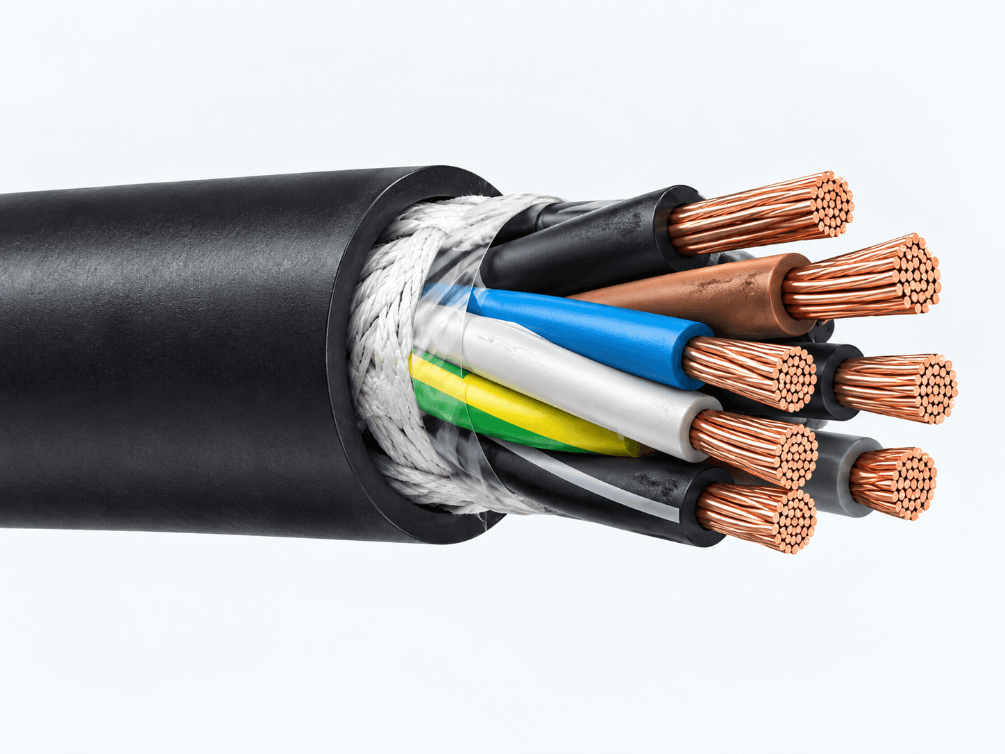 Representative dynamic motion cable construction